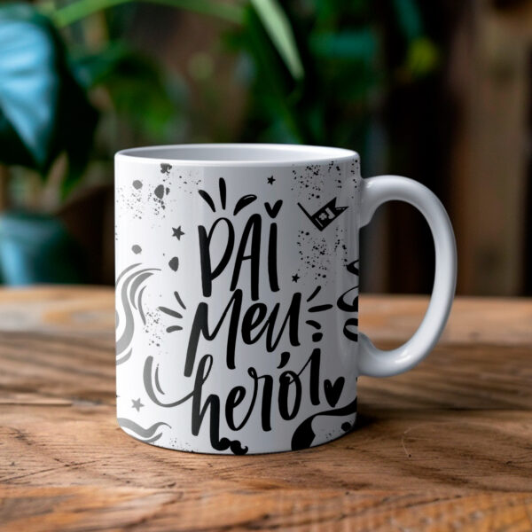 Estampas canecas Dia dos Pais Lettering - Imagem 7