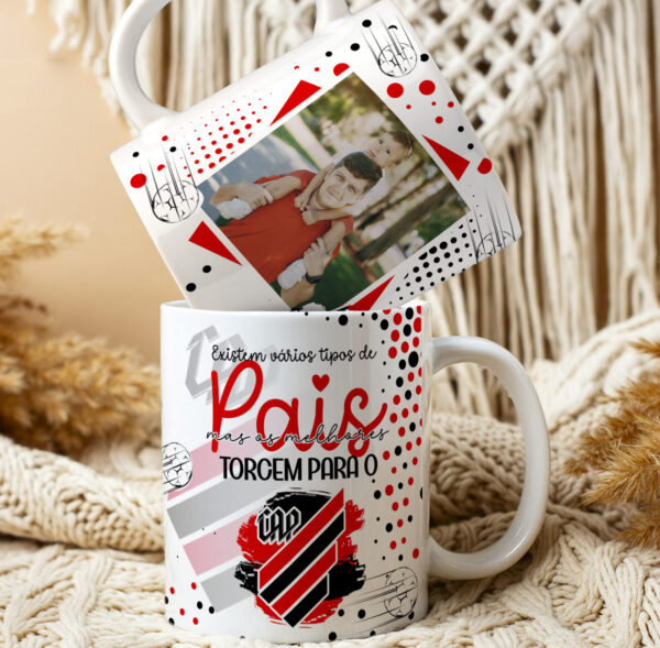 Estampas canecas - Os Melhores Pais – Times de Futebol - Imagem 5