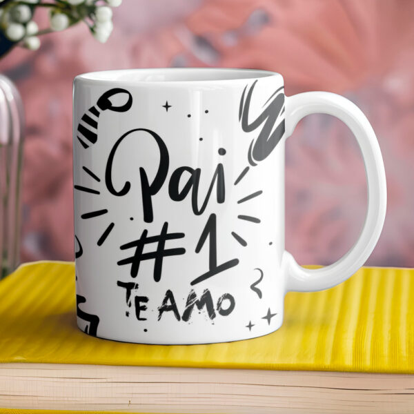 Estampas canecas Dia dos Pais Lettering - Imagem 8