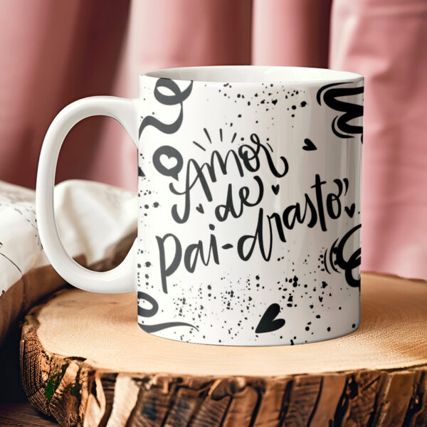 Estampas canecas Dia dos Pais Lettering - Imagem 9