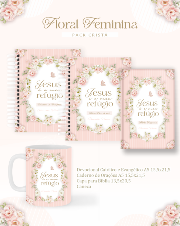 Cristã Floral – Cristão Adulto (Pamella)
