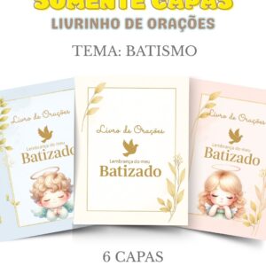 Batismo – Capa Livrinho de Orações