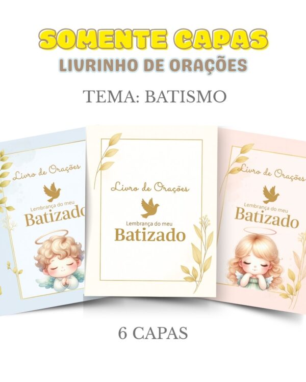 Batismo – Capa Livrinho de Orações