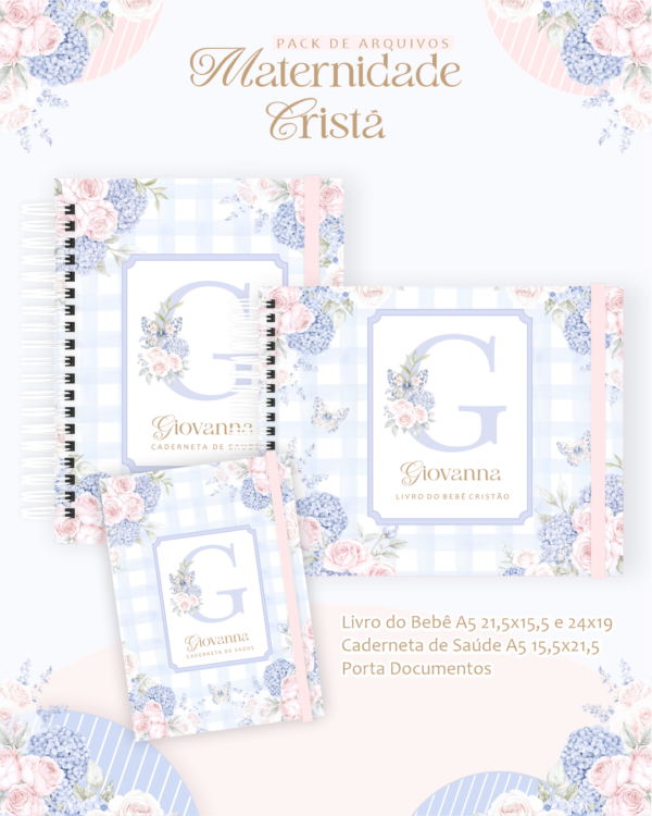 Alfabeto Floral Menina – Maternidade