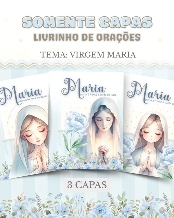 Virgem Maria – Capa Livrinho de Orações - Imagem 3