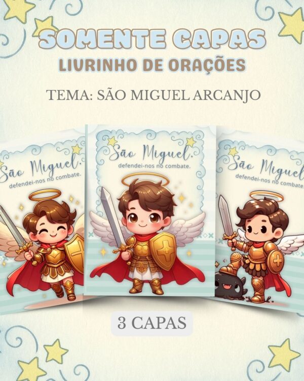São Miguel Arcanjo – Capa Livrinho de Orações