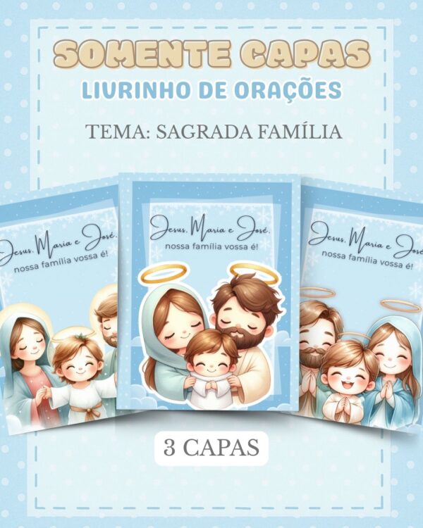 Sagrada Família – Capa Livrinho de Orações