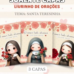 Santa Teresinha – Capa Livrinho de Orações
