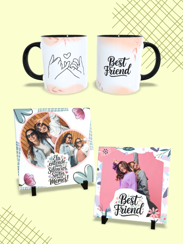 Pacote de Artes CANECA Amizade - Imagem 3