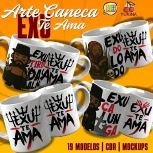 Exu Te Amo – Estampas Canecas