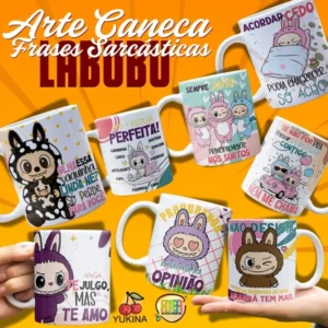 LABUBU CANECAS - Frases Sarcásticas