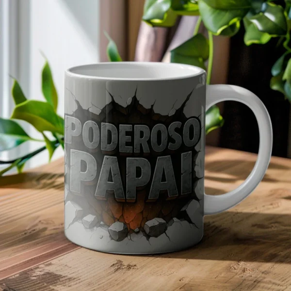 Estampas para canecas - Dia dos Pais Cracked Wall - Imagem 7