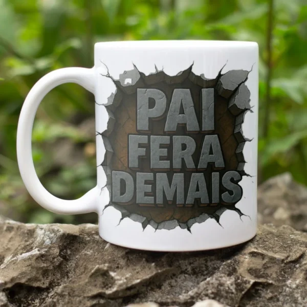 Estampas para canecas - Dia dos Pais Cracked Wall - Imagem 18