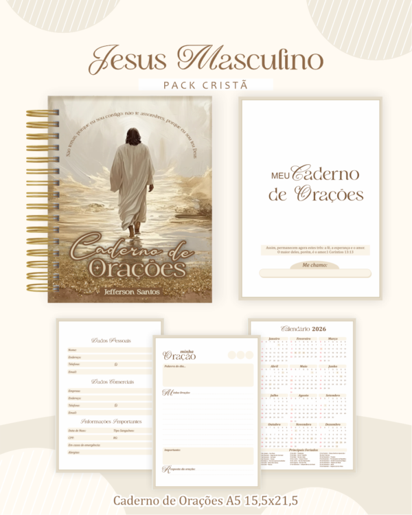 Jesus Masculino – Cristão Adulto (Pamella) - Imagem 4
