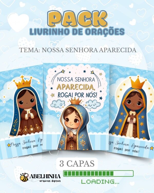 Nossa Senhora Aparecida – Capa Livrinho de Orações - Imagem 2