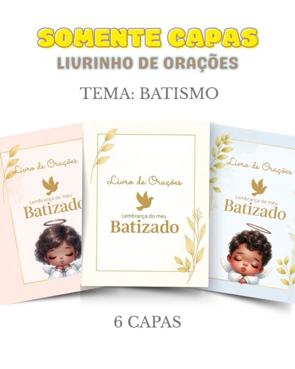 Batismo – Capa Livrinho de Orações - Imagem 2