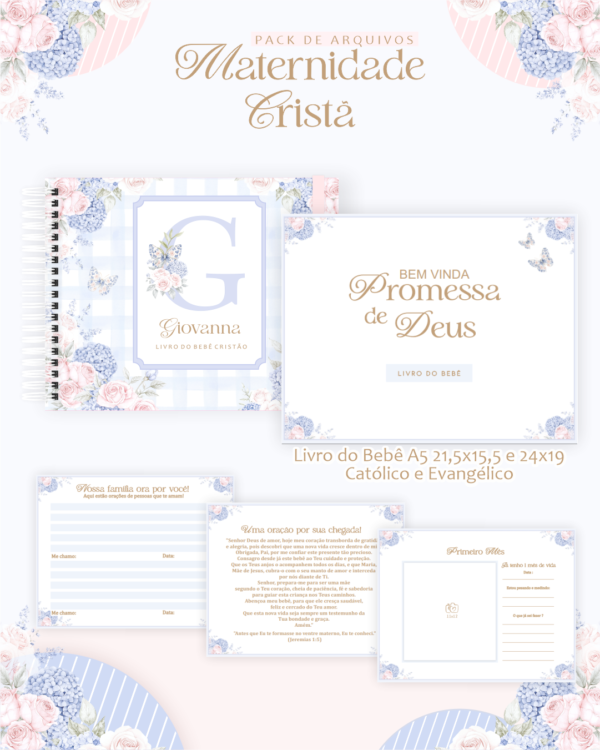 Alfabeto Floral Menina – Maternidade - Imagem 2
