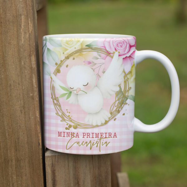 Arte Caneca Primeira Eucaristia - Imagem 4