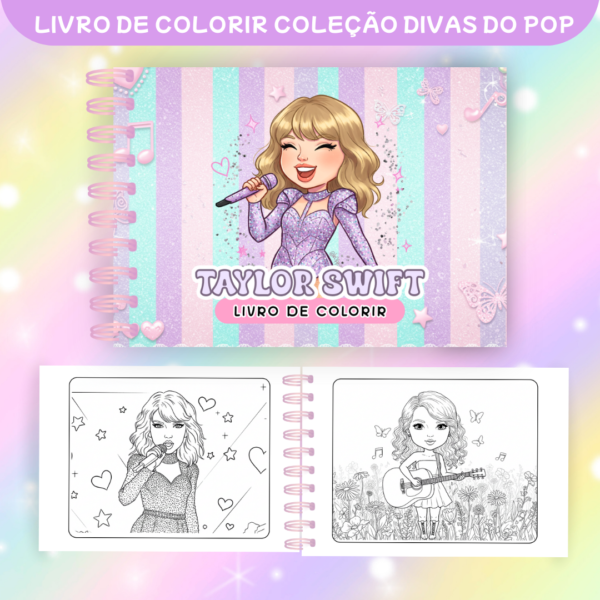 Coleção Divas do Pop - Livros de para Colorir