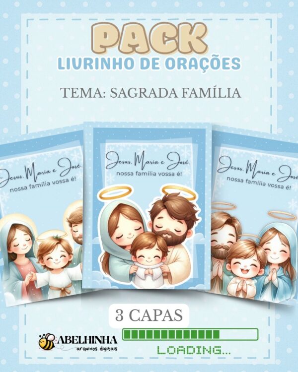 Sagrada Família – Capa Livrinho de Orações - Imagem 2
