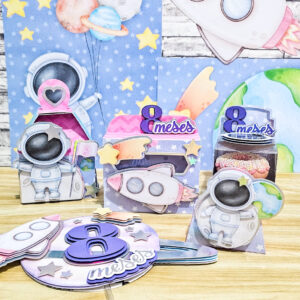 Astronauta Menina – Kit Festa Pronta
