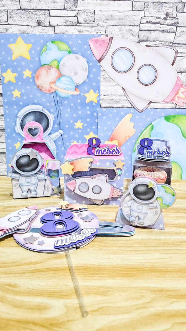 Astronauta Menina – Kit Festa Pronta
