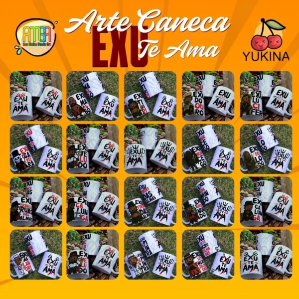 Exu Te Amo – Estampas Canecas - Imagem 2