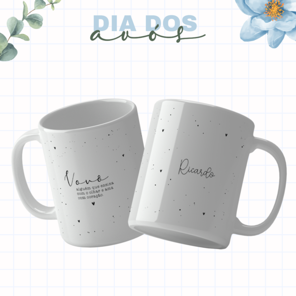Estampas canecas Dia dos Avós 2025 (Cravo e Canecas) - Imagem 3