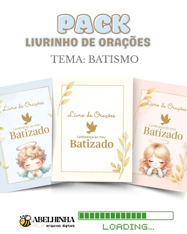 Batismo – Capa Livrinho de Orações - Imagem 5