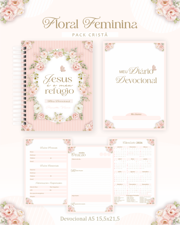 Cristã Floral – Cristão Adulto (Pamella) - Imagem 4