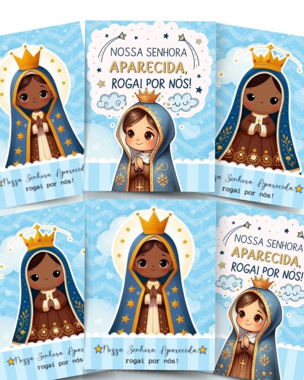 Nossa Senhora Aparecida – Capa Livrinho de Orações - Imagem 3