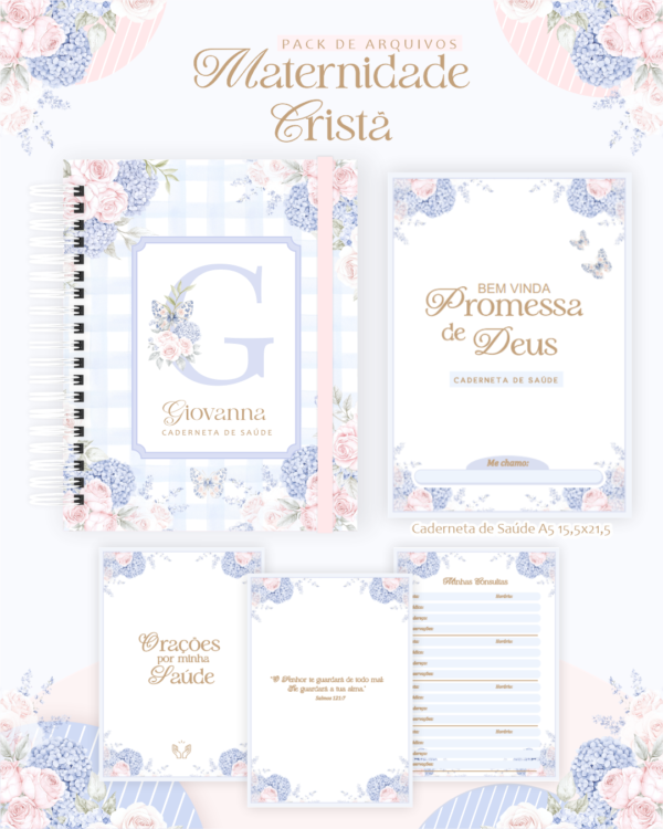 Alfabeto Floral Menina – Maternidade - Imagem 3