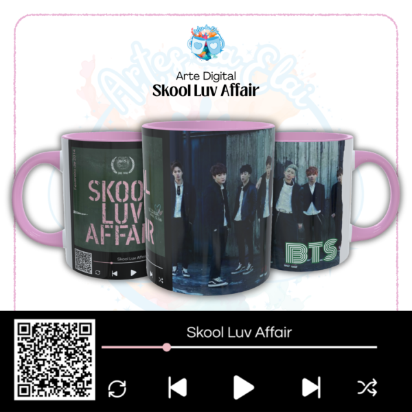 Coleção Álbuns (Coreanos) BTS – QRCode