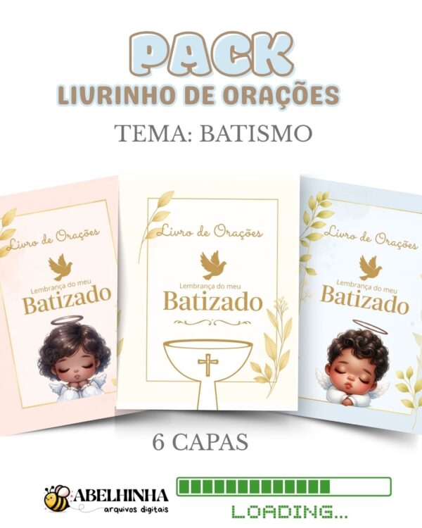 Batismo – Capa Livrinho de Orações - Imagem 4