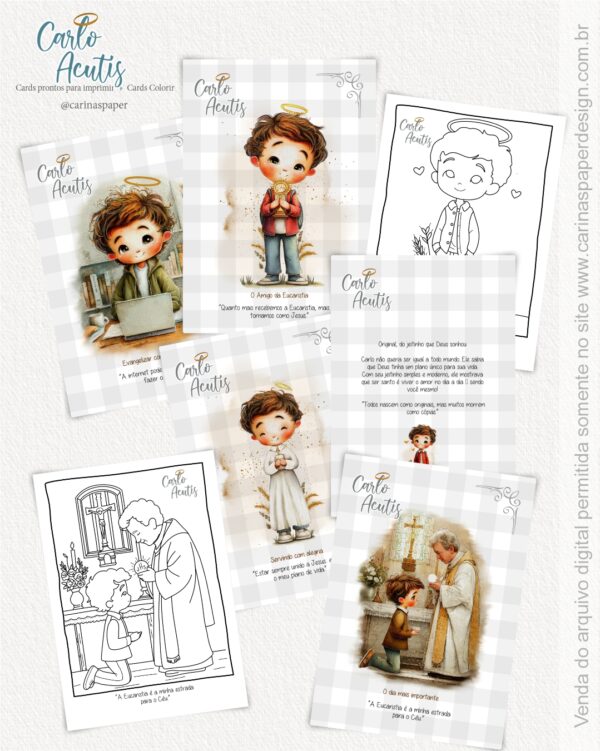Cards A6 Carlo Acutis (Carinas Paper)