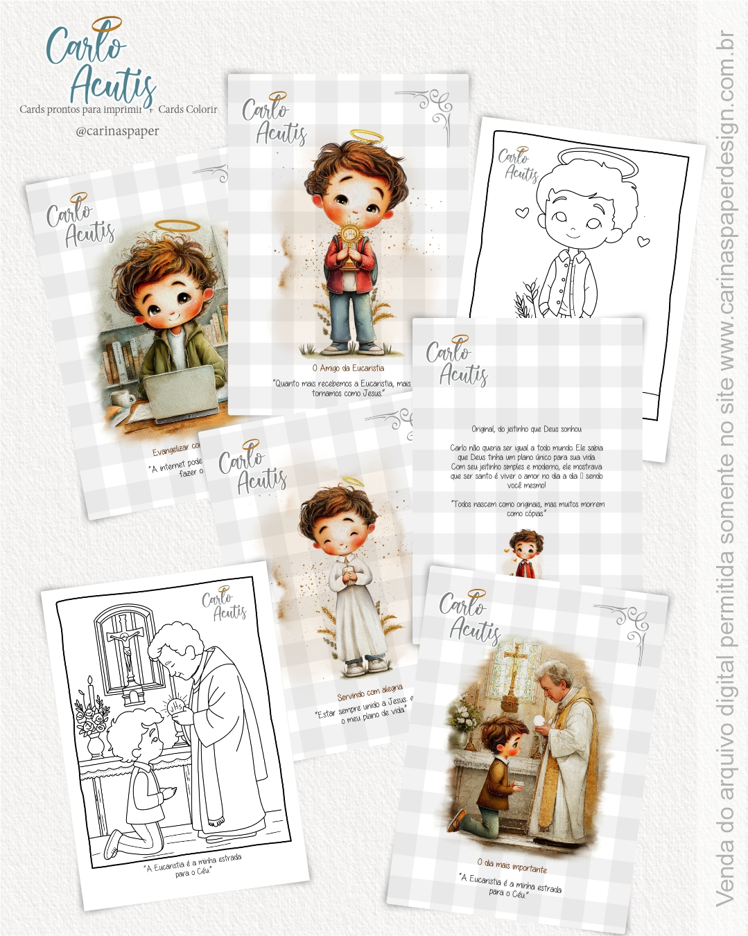Cards A6 Carlo Acutis (Carinas Paper)