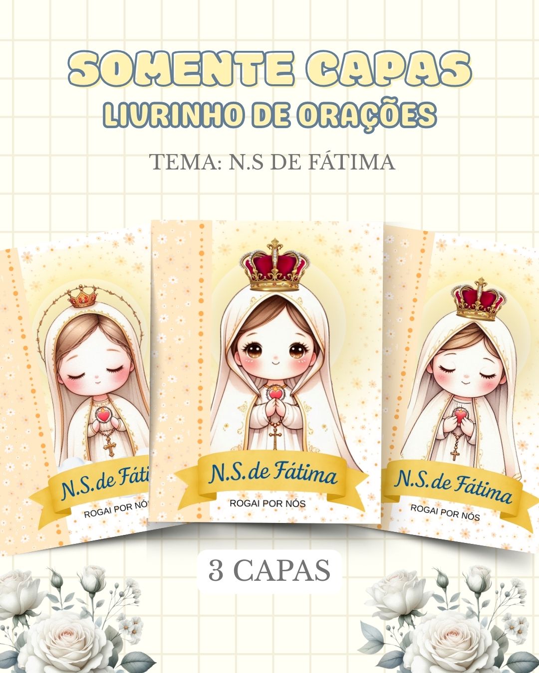 Nossa Senhora de Fátima – Capa Livrinho de Orações