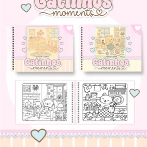 Gatinhos Moments – Big Livros de Colorir