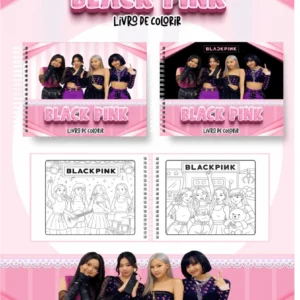 Black Pink – Big Livros de Colorir