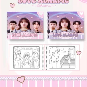 Love Alarme Dorama – Big Livros de Colorir