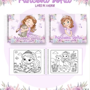 Princesa Sofia – Big Livros de Colorir