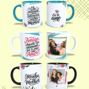 Pacote de Artes CANECA Amizade
