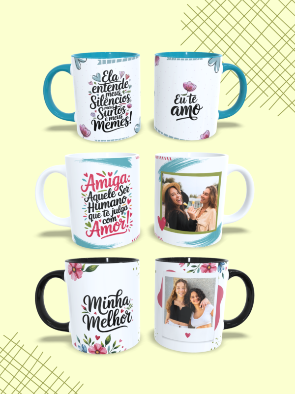 Pacote de Artes CANECA Amizade