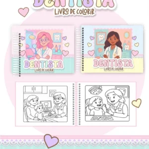 Dentista – Big Livros de Colorir