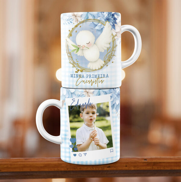 Arte Caneca Primeira Eucaristia - Imagem 2