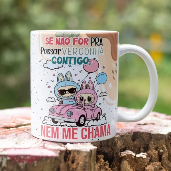 LABUBU CANECAS - Frases Sarcásticas - Imagem 2