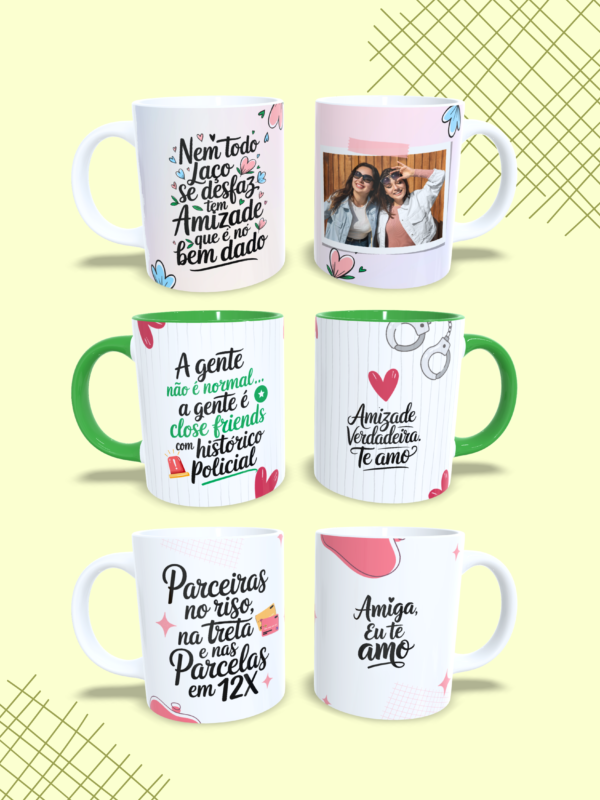 Pacote de Artes CANECA Amizade - Imagem 8