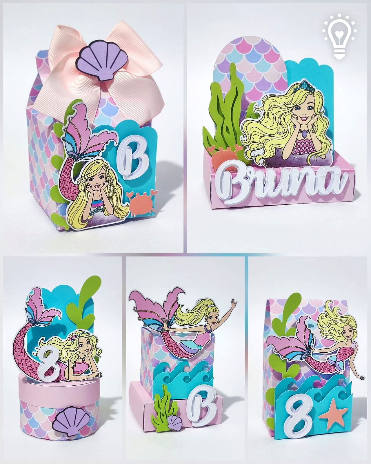 Barbie Sereia – Kit Festa Pronta