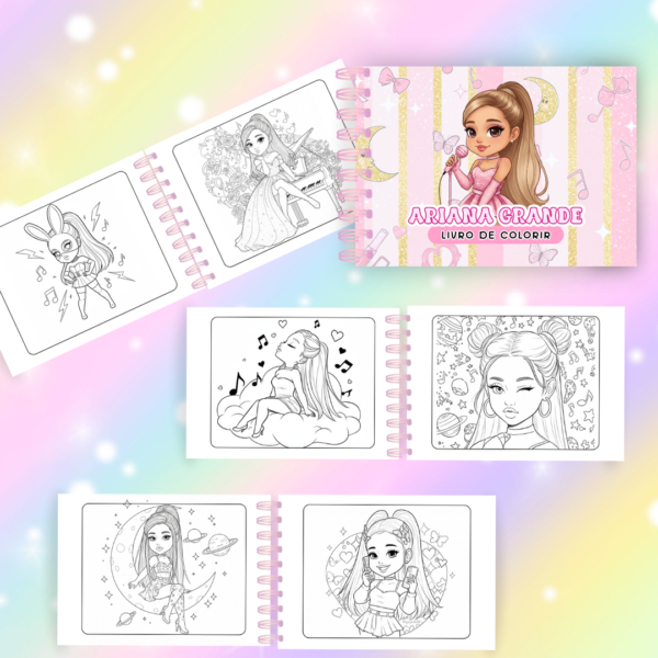 Coleção Divas do Pop - Livros de para Colorir - Imagem 7