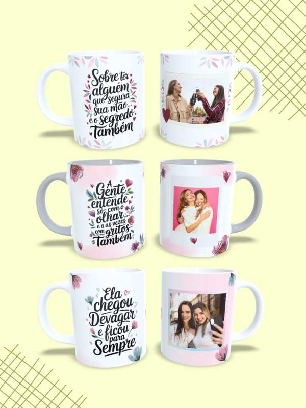 Pacote de Artes CANECA Amizade - Imagem 7